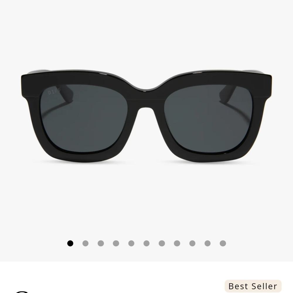 Diff Carson Polarozed Black Frames